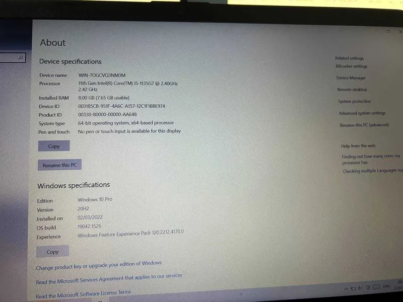 Notbuk HP Core I 5 — фото 2