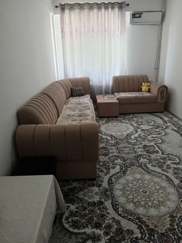Сдается 2х комнатная квартира с Обстоновкой город в Алмалыке — фото 1