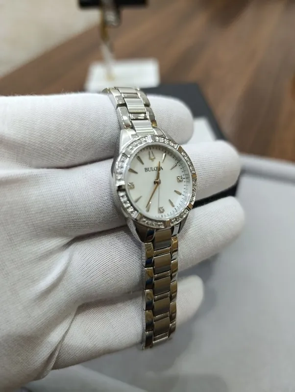 Женские Часы Bulova с Бриллиантами 2 Женские Часы Bulova с Бриллиантами 2