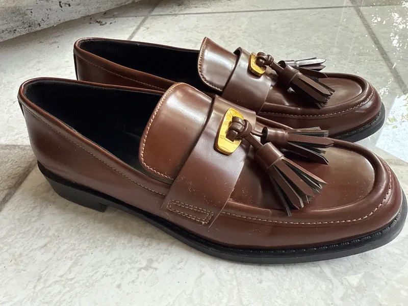 Женские лоферы с кисточками(от бренда ZARA) — фото 1