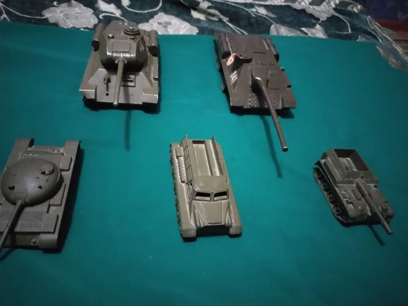Советские модельки. Военные советского периода. 1