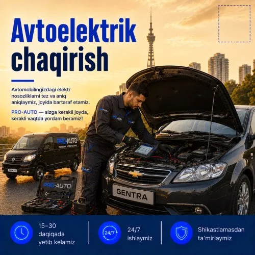 Выезд автоэлектрика в Ташкенте 2