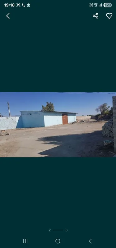 М-37 буйида 30 сотих майдонга эга склад магазин сотилади 2