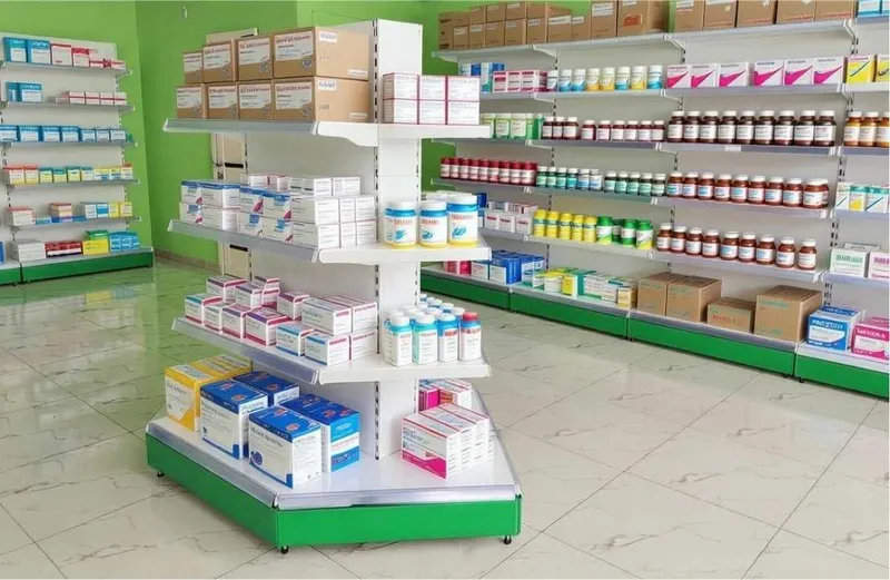 Стеллажи и полки, торговое оборудование для магазина — фото 6