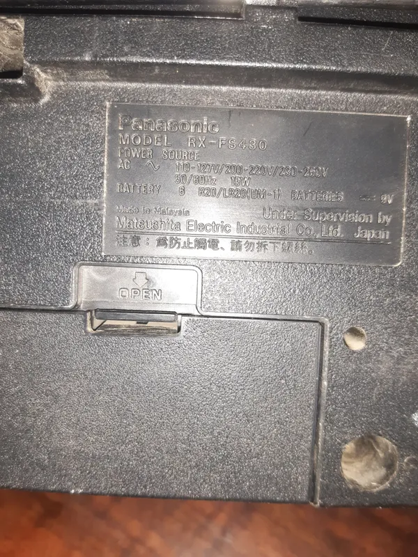 panasonic rx fs430 5