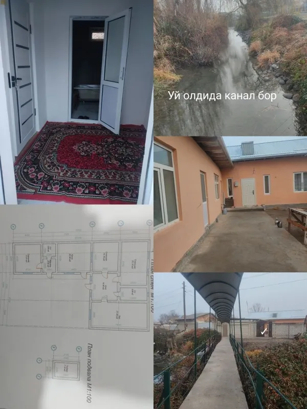 Окковок Умид МФЙ, улица Узумзор: продаётся дворный дом №2. 2 санузла, газ 2