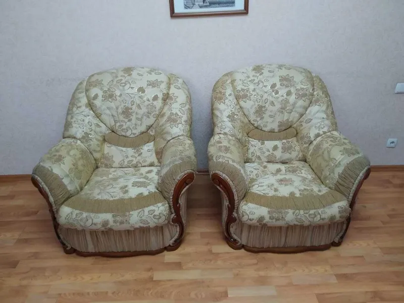 Кресла мягкие. Большие. Пара ( 2 штуки ). 4