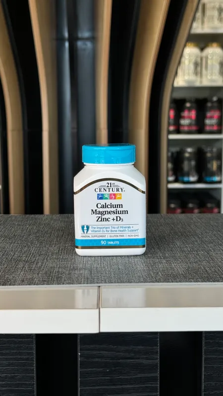 21 st Century Calcium Magnesium Zinc+D3 90 tabs. 1 21 st Century Calcium Magnesium Zinc+D3 90 tabs. 1