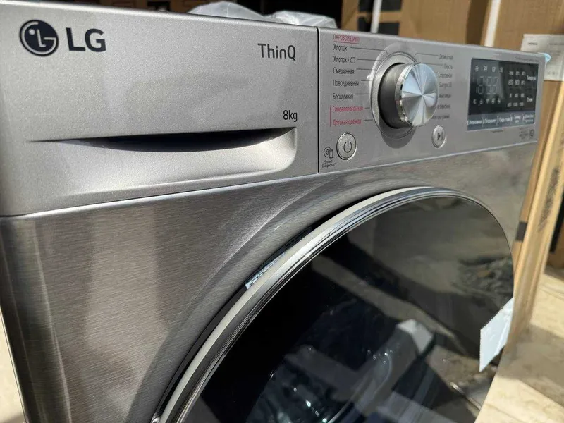 Стиральная машина LG 8 кг F2V5PS2S AI DD Inverter Steam ThinQ™ — фото 1