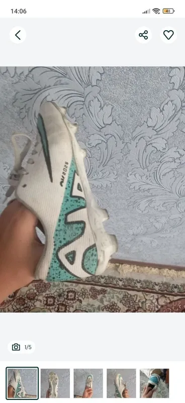 Nike Air butsisi, 40-o‘lcham 5