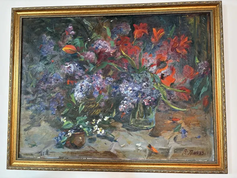 Продам картину холст масло 1983 год