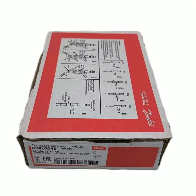 Регулятор давления в картере компрессора Danfoss KVL22 (034L0045) 3