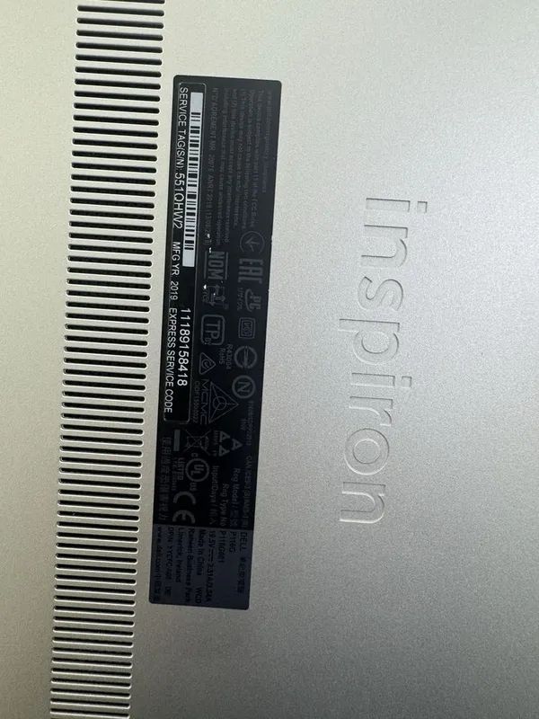 Dell Notebook. Zur holatda — фото 2