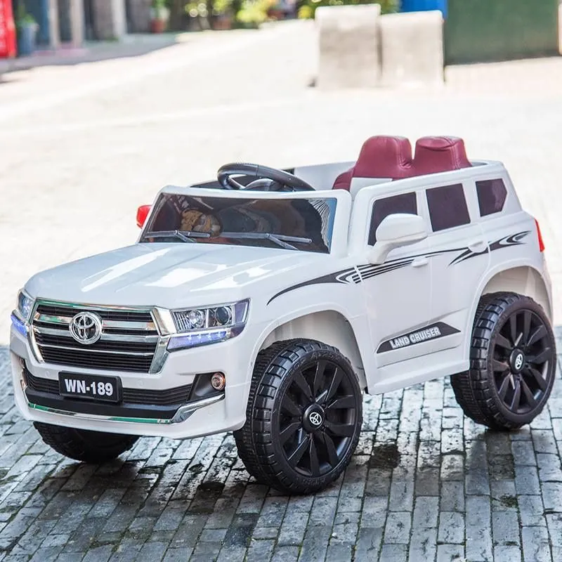 Toyota Land Cruiser 200 детская машина с пультом, электромобиль 1