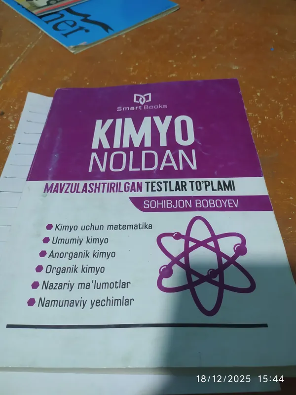 kimyo kitob