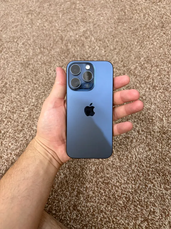 Iphone 15pro bluetitan 256gb — фото 2