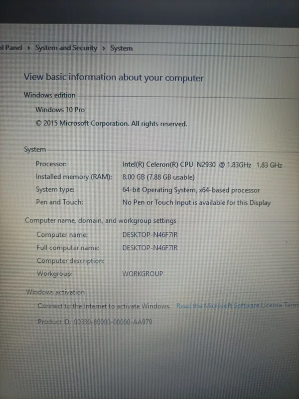 Acer Aspire 8 Gb ram, 500 gb rom 3