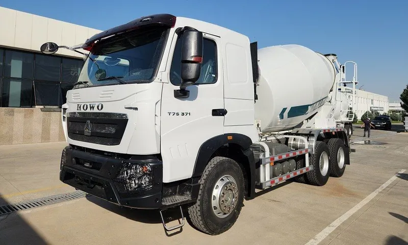Автобетономиксер Howo-T7S 6x4 - 10 куб.м 4 Автобетономиксер Howo-T7S 6x4 - 10 куб.м 4