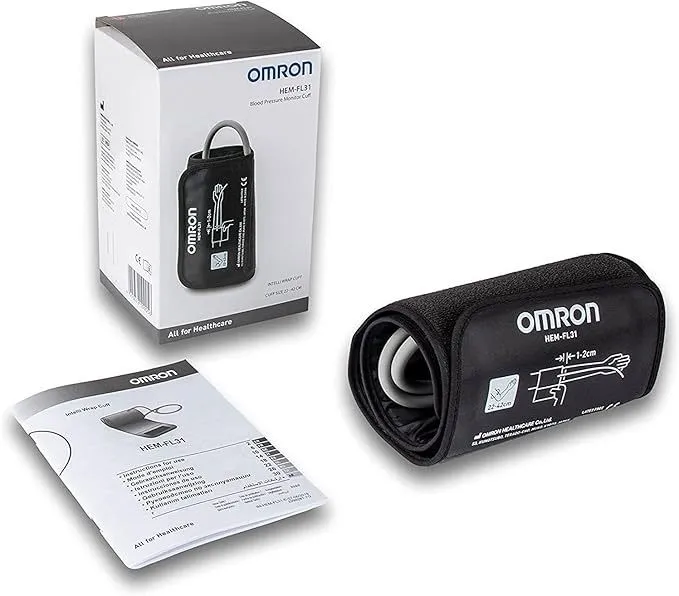 OMRON Intelli Wrap Cuff (HEM-FL31-E) universal manjetasi (22–42 sm) 1 OMRON Intelli Wrap Cuff (HEM-FL31-E) universal manjetasi (22–42 sm) 1