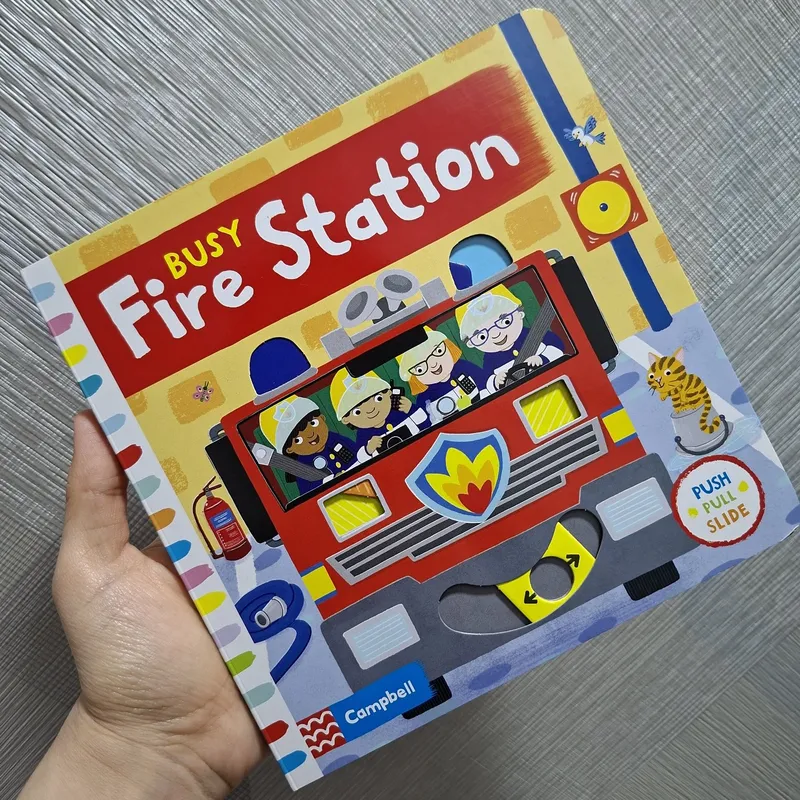 Campbell Busy books. Qattiq karton kitoblar bolalarga