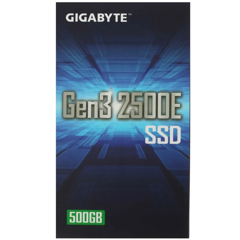 - Твердотельный накопитель SSD M.2 500GB Gigabyte Gen4 2500E NVMe 3
