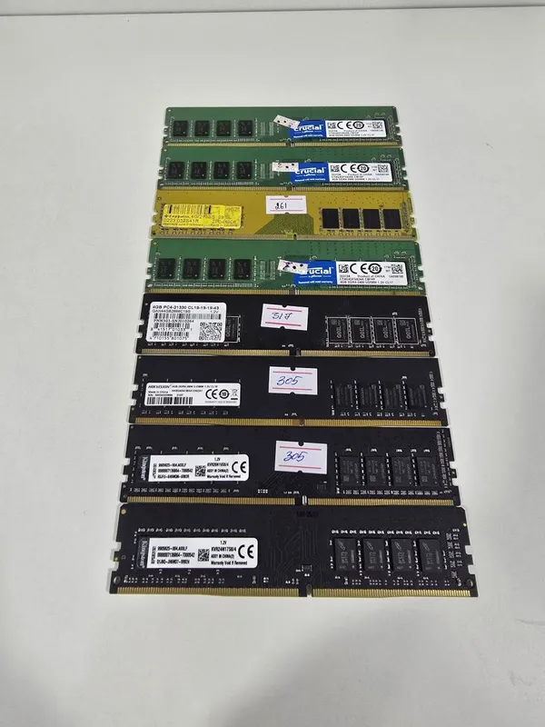 Ddr 4 4Gb 2400 Kingston Curcial