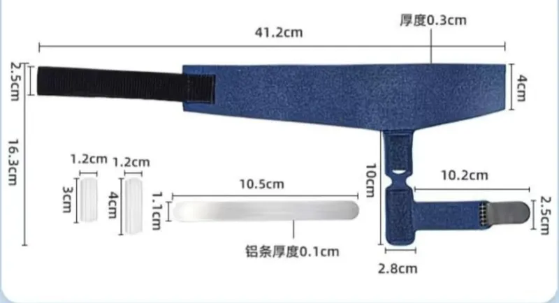 oyoq barmoqlari uchun bint, fiksator, ortez, sinishdan keyin 4