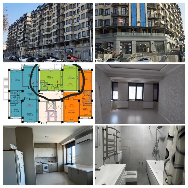 Шайхонтохурский район, в ЖК Dream House Gulobod City продаётся новостройка