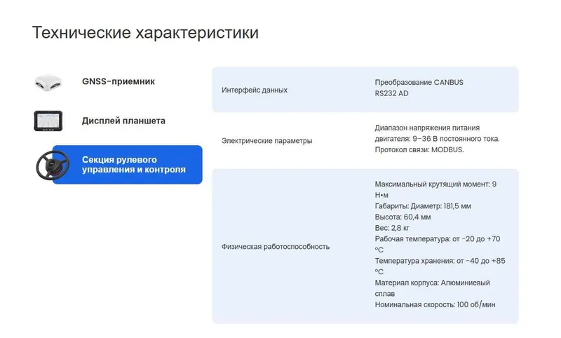 Автопилот для трактора ALLYNAV AF - 305 avtopilot autopilot Новый — фото 4