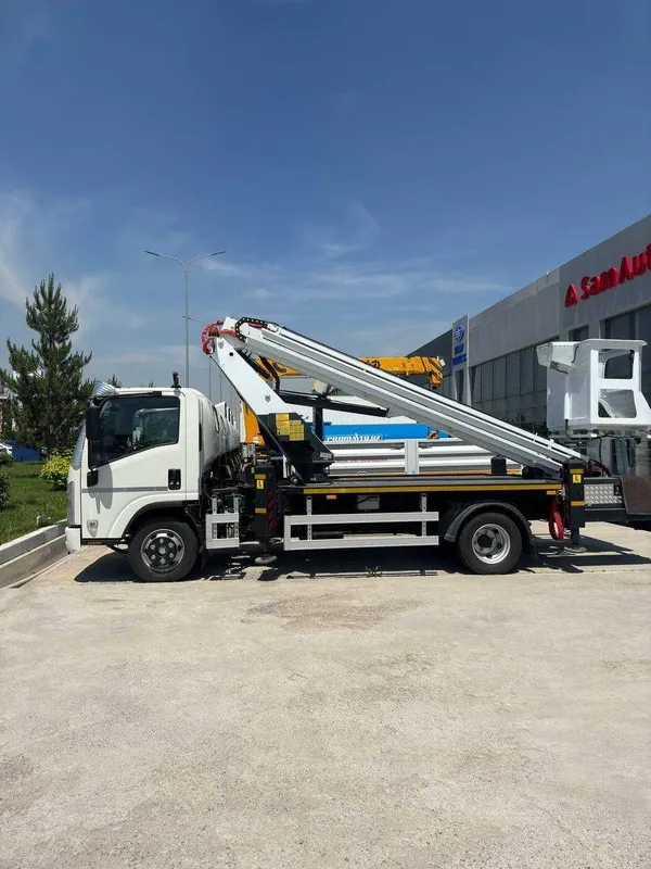 Телескопическая вышка – 18 и 22 м ISUZU NPR75K 2