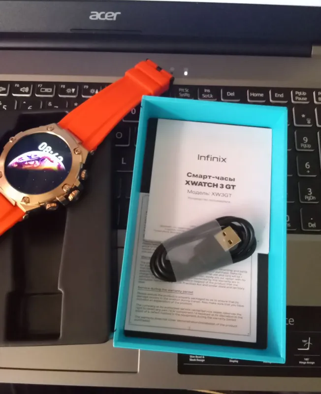 Infinix XWATCH 3 GT aqilli soati 4