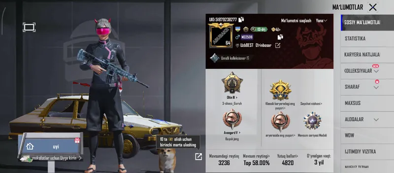 Pubg akkaunt