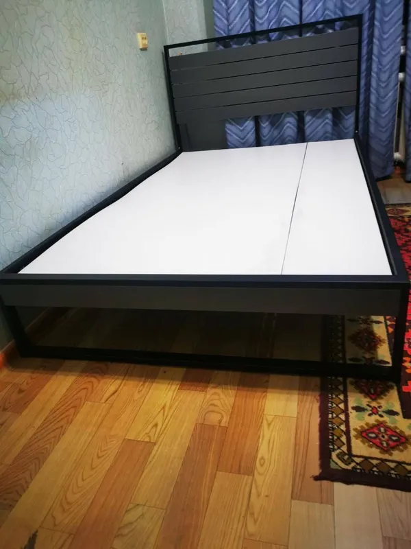 Двуспальная Кровать Loft krovat темир крават metal kalavat Лофт 1 Двуспальная Кровать Loft krovat темир крават metal kalavat Лофт 1