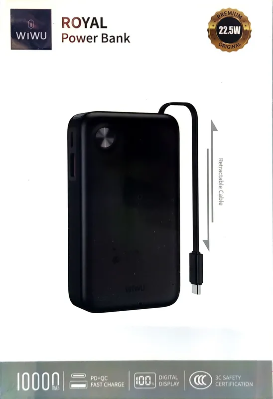 WiWU Royal Power Bank – 10 000 mAh
