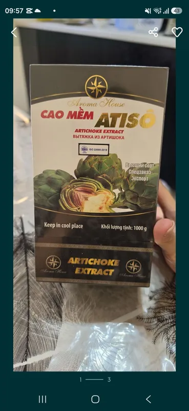 вытяжка из Артишока 1