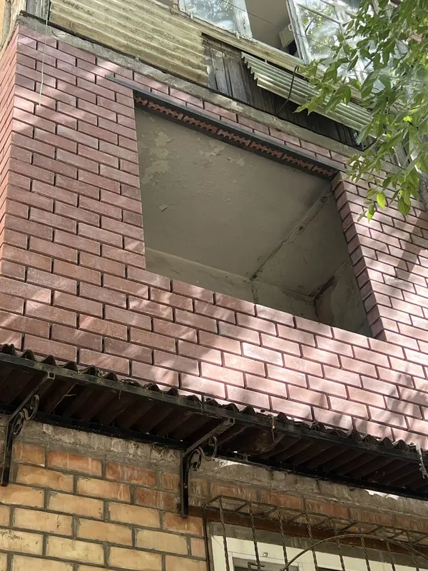 Кладка балкон gisht teramiz — фото 6