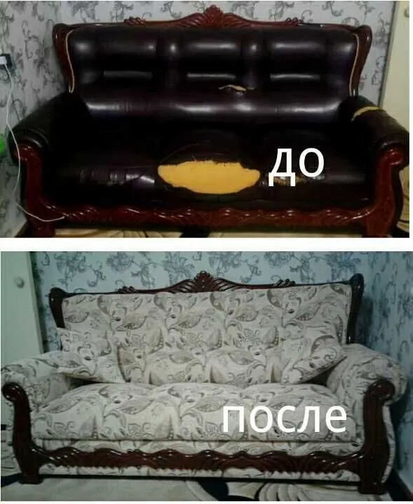 Рестоврация и ремонт мягкой мебели — фото 7