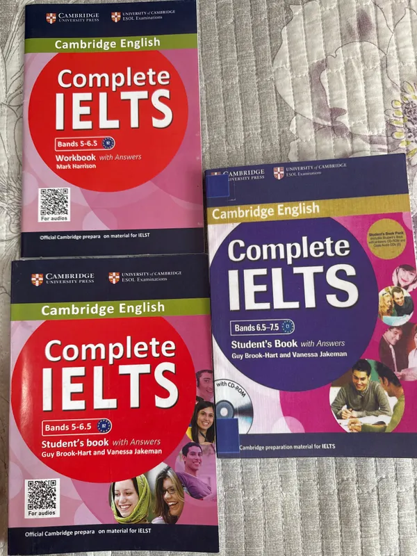 Продам книги Complete IELTS (Cambridge) Продам книги Complete IELTS (Cambridge)