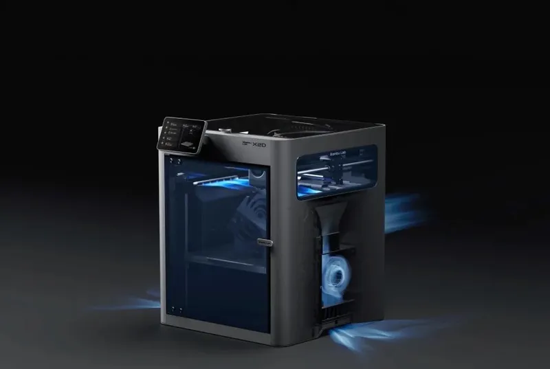 Bambu Lab X2D Combo — AMS 2 Pro bilan, 2 ta nozzle, kafolat 5