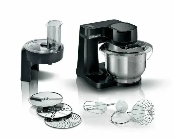 Комбайн кухонный Bosch MUMS2EB01 черный/серебристый Комбайн кухонный Bosch MUMS2EB01 черный/серебристый