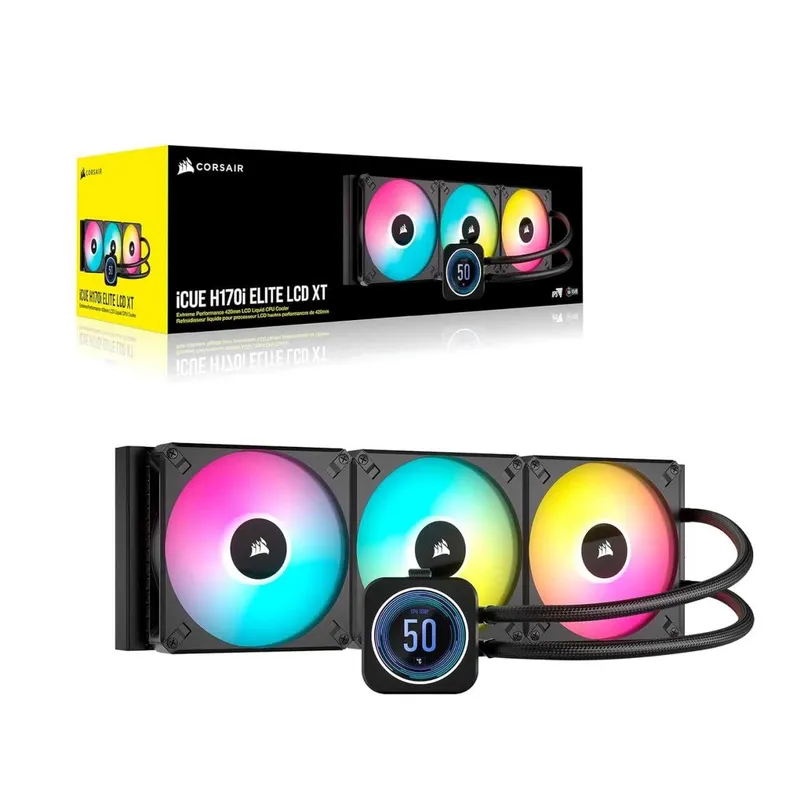 ! Corsair iCUE H170i ELITE XT 420mm suyuqlik bilan sovitish tizimi | QQS bilan narx 2