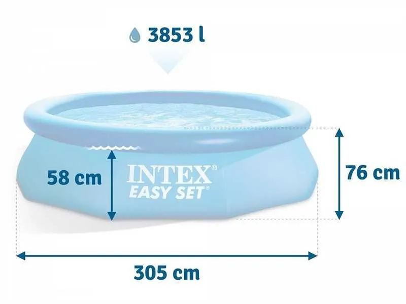 Intex Easy Set бассейн 3.05м (янги) — фото 2