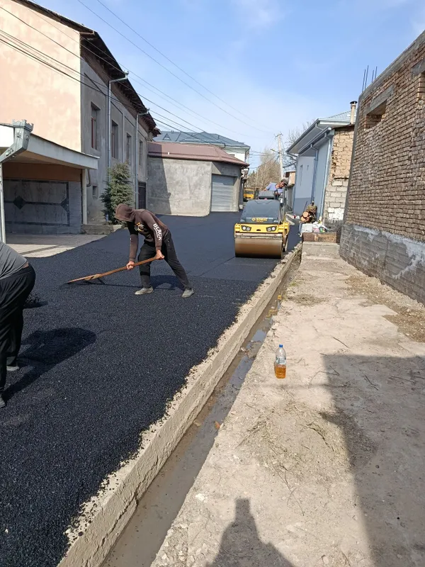 Arzon narxda sifatli Asfalt yotqizamiz
