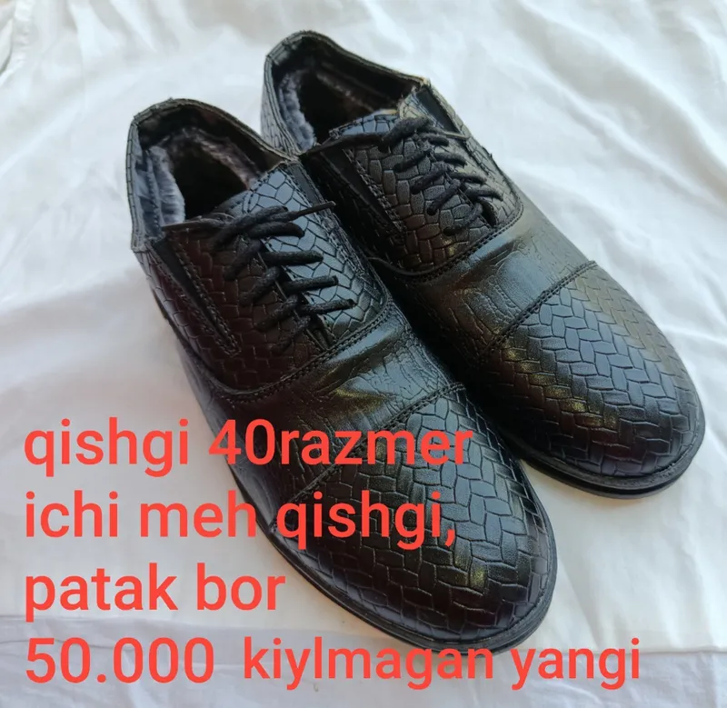 Erkaklar oyoq kiyimi 2