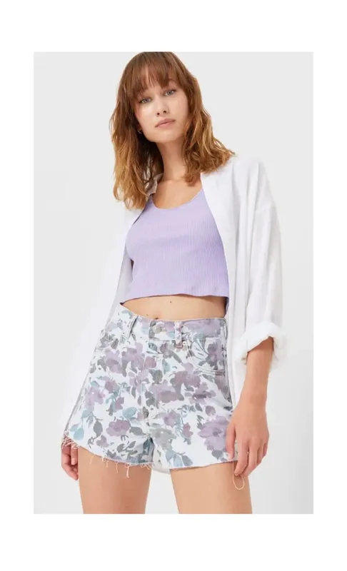 Шорты джинсовые STRADIVARIUS