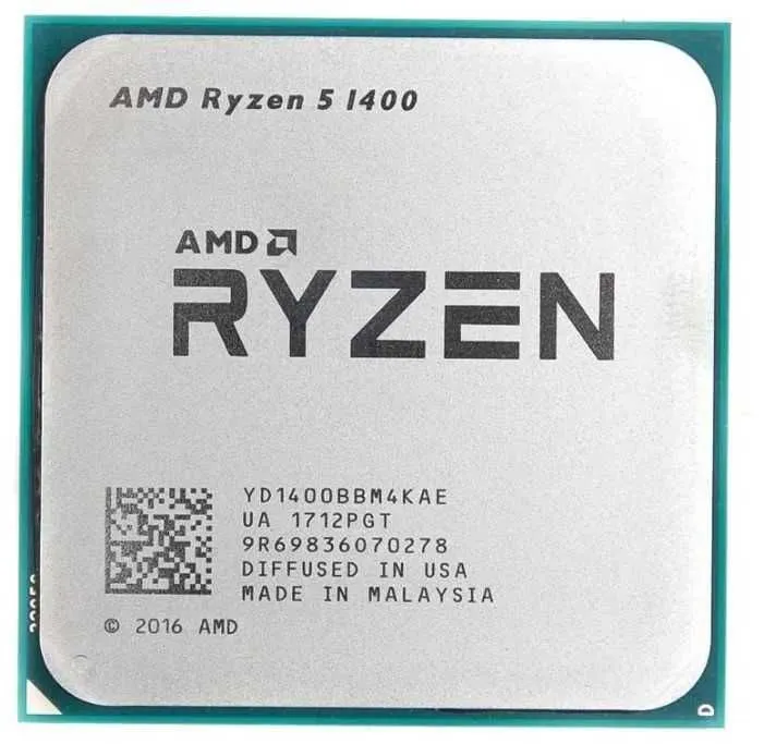 Продам Процессор AMD Ryzen 5 1400 в отличном состояние / Малайзия — фото 2