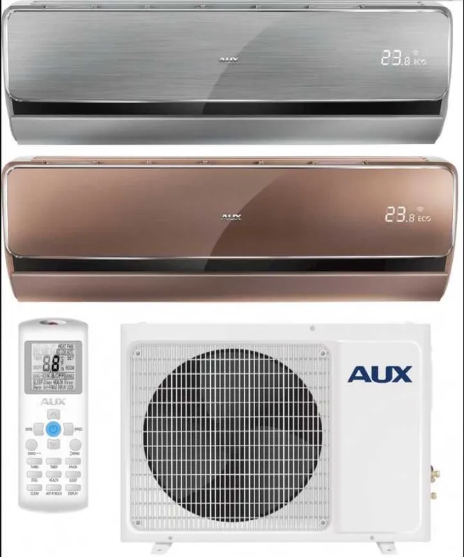 Кондиционер AUX 12JLR INVERTER с д\п электрическом теном доставка есть