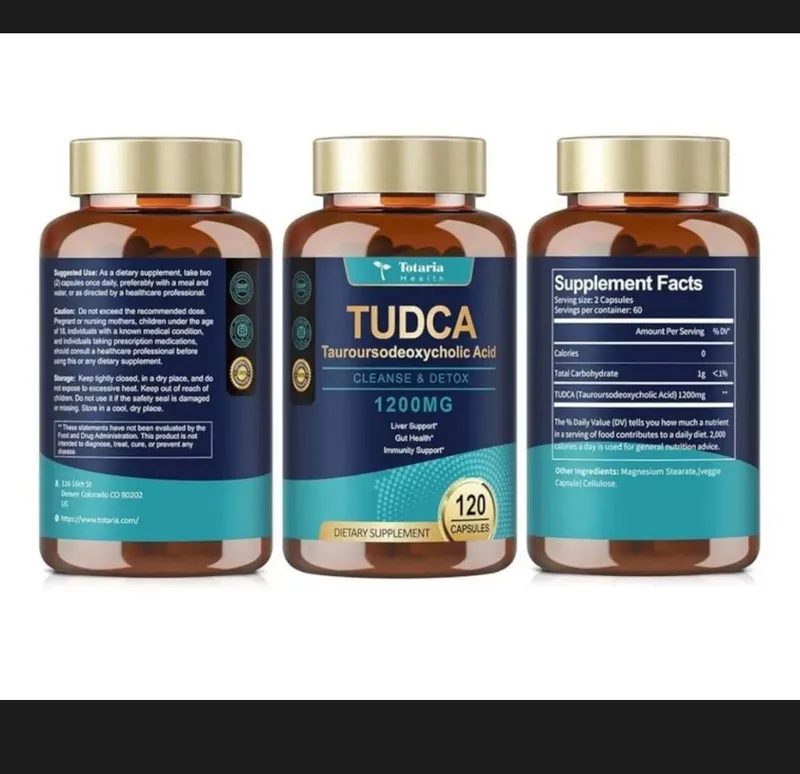 Totaria Tudca,1200 mg,120 kapsula,тудка — фото 2