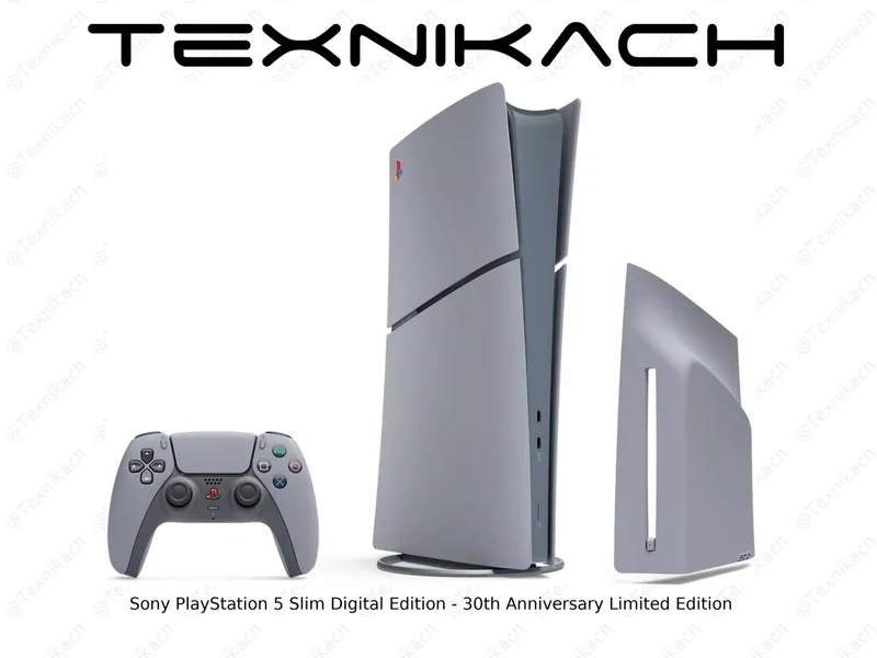 PlayStation 5 Slim Digital Edition - 30th Anniversary Limited Edition