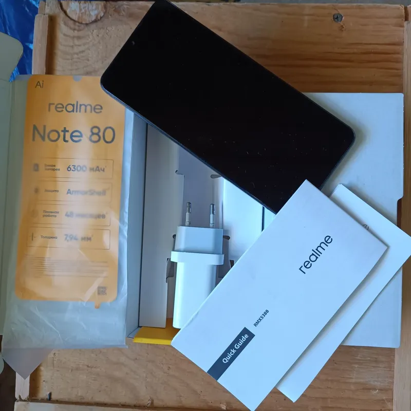 Realme note 80 fargʻona — фото 1 Realme note 80 fargʻona — фото 1